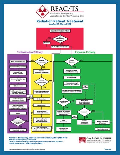 REAC/TS Radiation Patient Treatment Poster