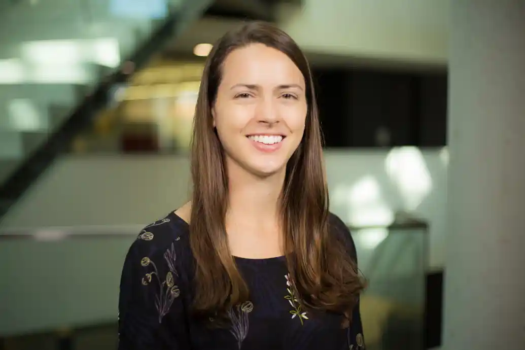 Graycie Soto uses data science to study the built environment. (Photo Credit: The Milken Institute School of Public Health at George Washington University)