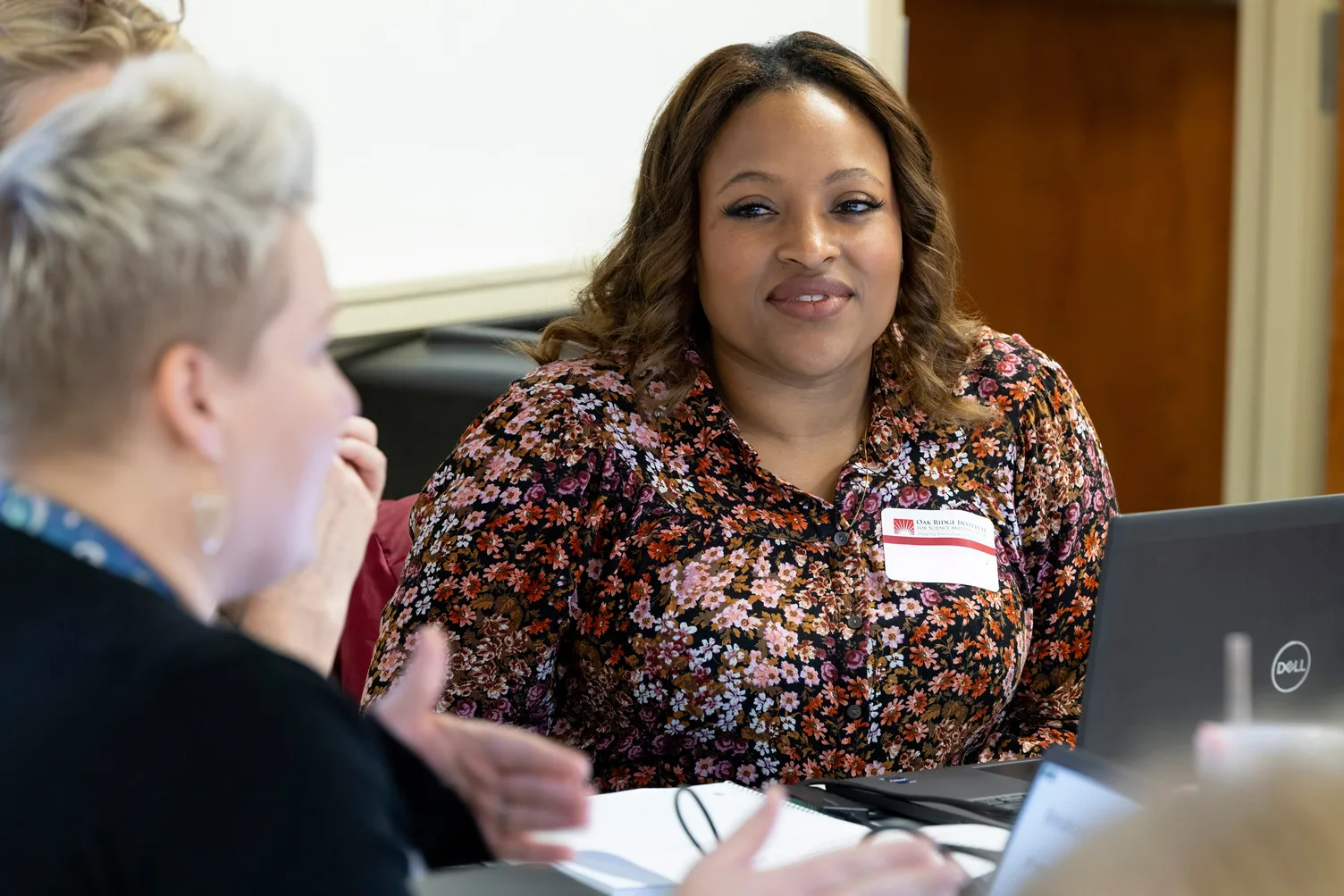 ORISE staff participate in a team exercise