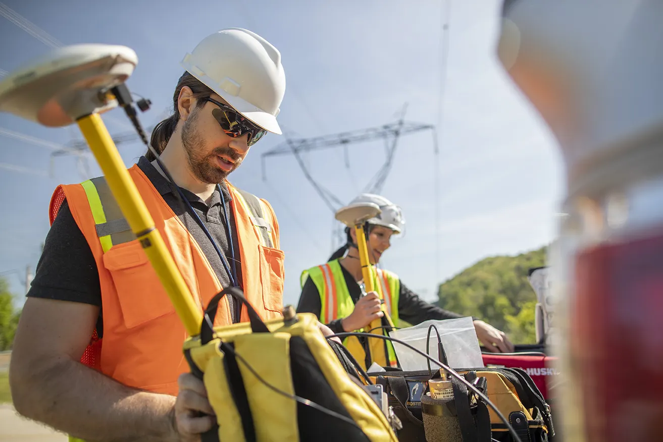 ORISE technicians conduct a radiological assessment