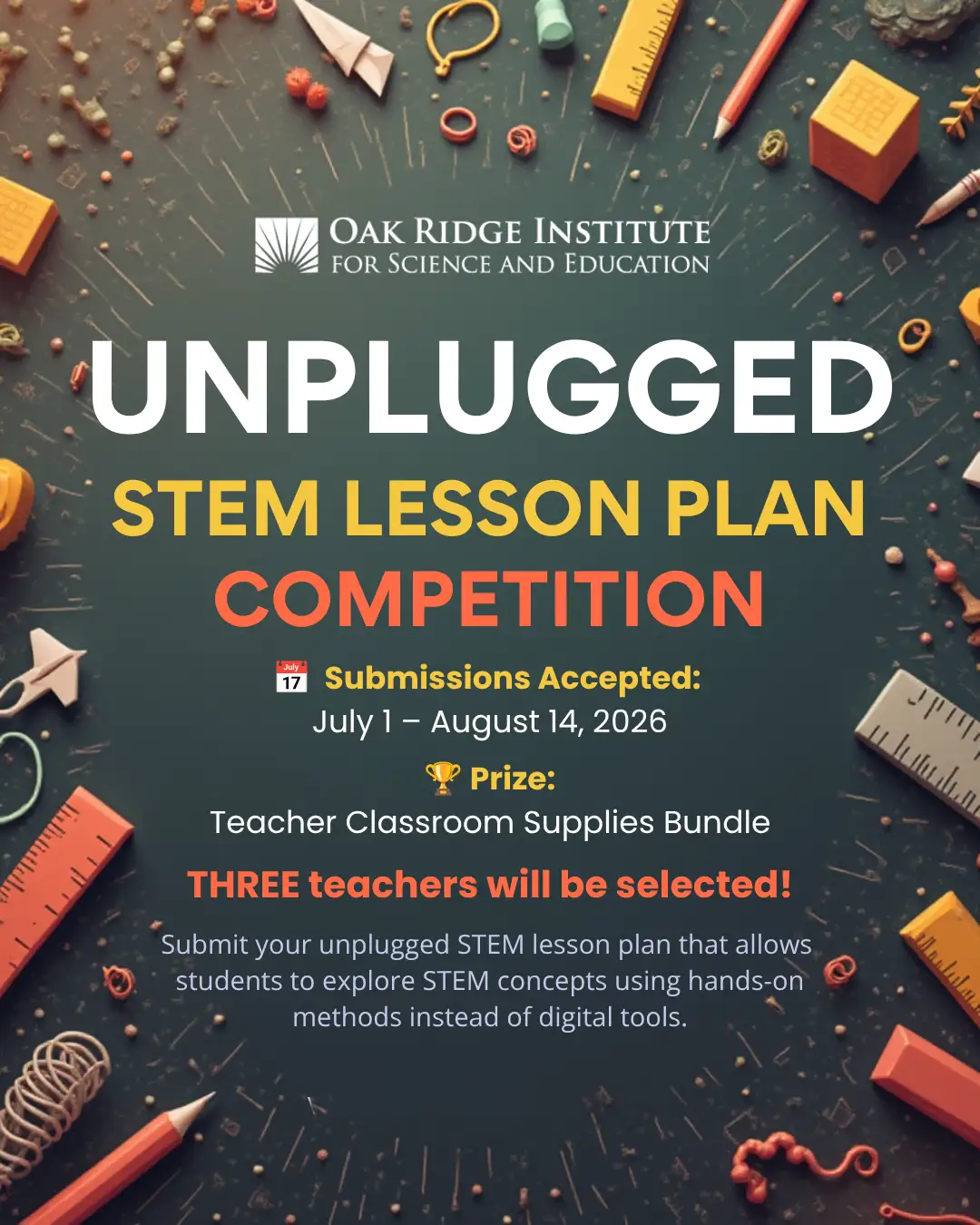 STEM Competitions for K-12 Teachers