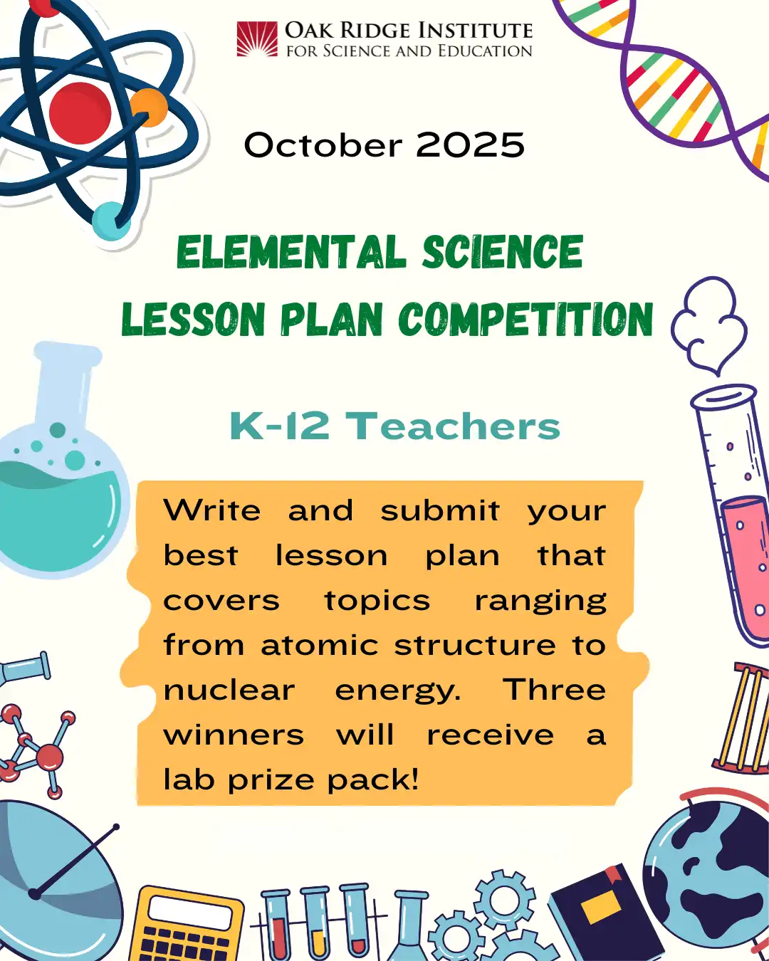 STEM Competitions for K-12 Teachers