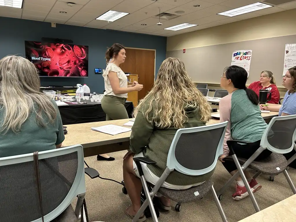 Mystery solved: ORISE course helps teachers create mock crime scenes to infuse forensic chemistry
