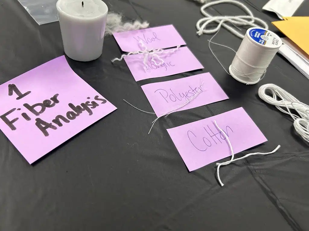 Mystery solved: ORISE course helps teachers create mock crime scenes to infuse forensic chemistry