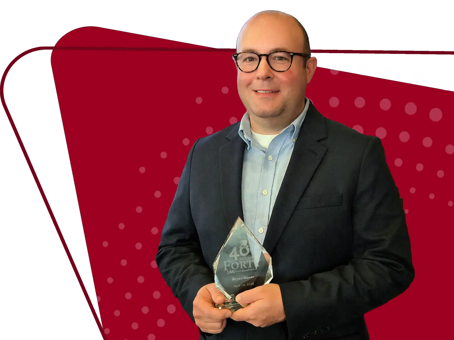 Congratulations to Bryan Maner for being recognized as a Lincoln Memorial University 40 Under 40 honoree