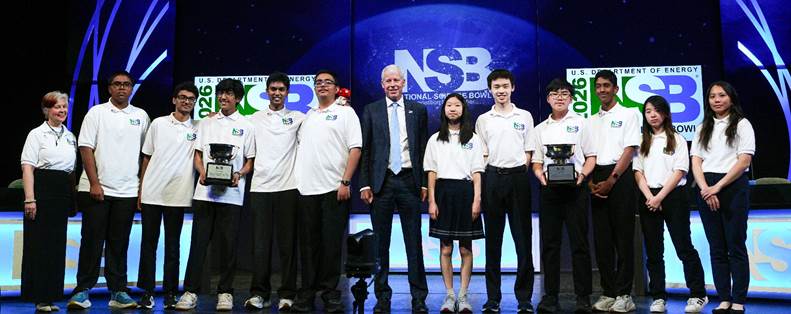 Students from California and Massachusetts Win DOE’s 36th Annual National Science Bowl®