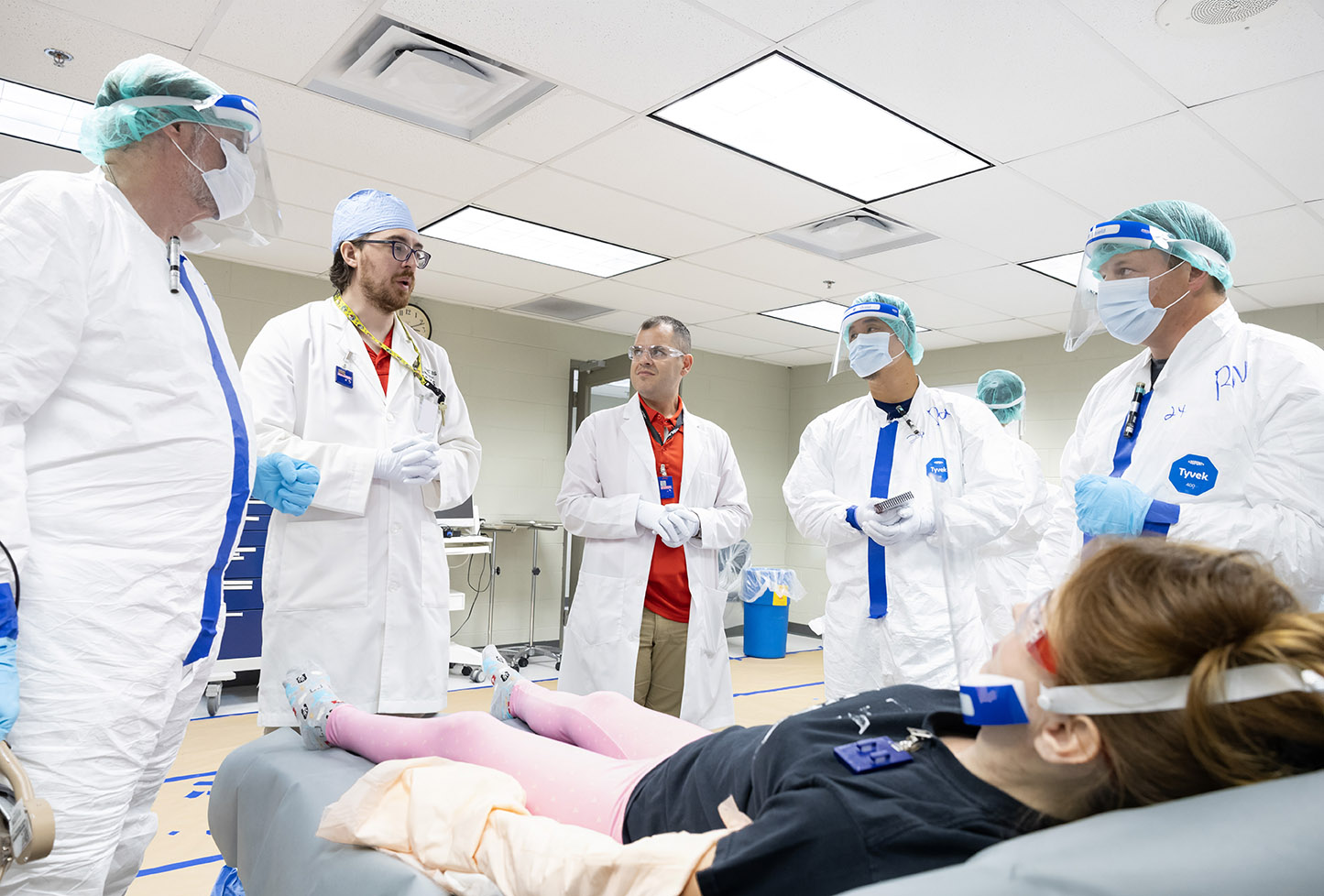 Participants listen to REAC/TS instructors during the Health Physics in Radiation Emergencies course