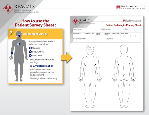 How to Use the Patient Radiological Survey Sheet