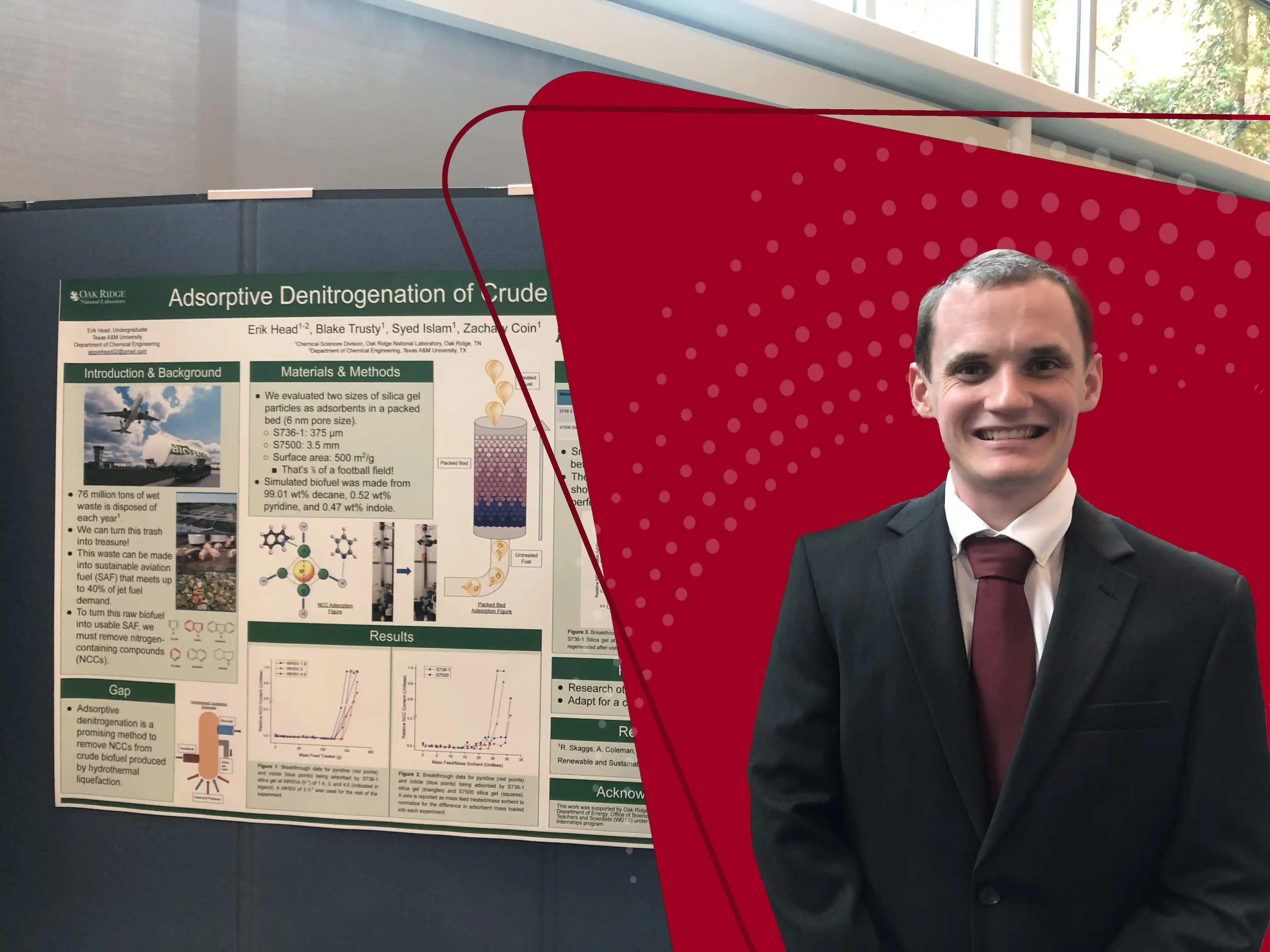 SULI intern researches biofuel refinement methods