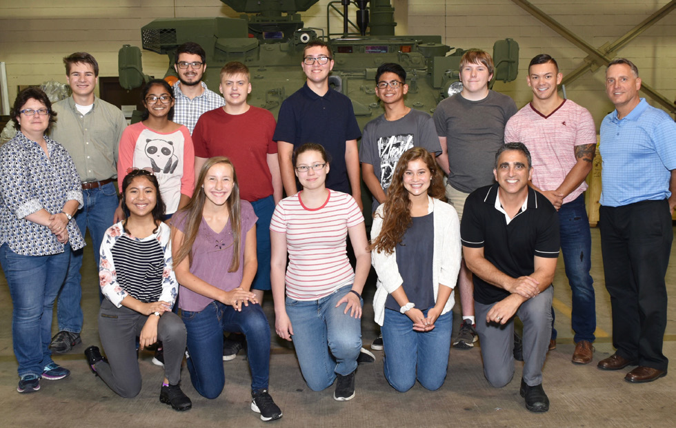 Rapid Prototyping & Military Packaging project team photo