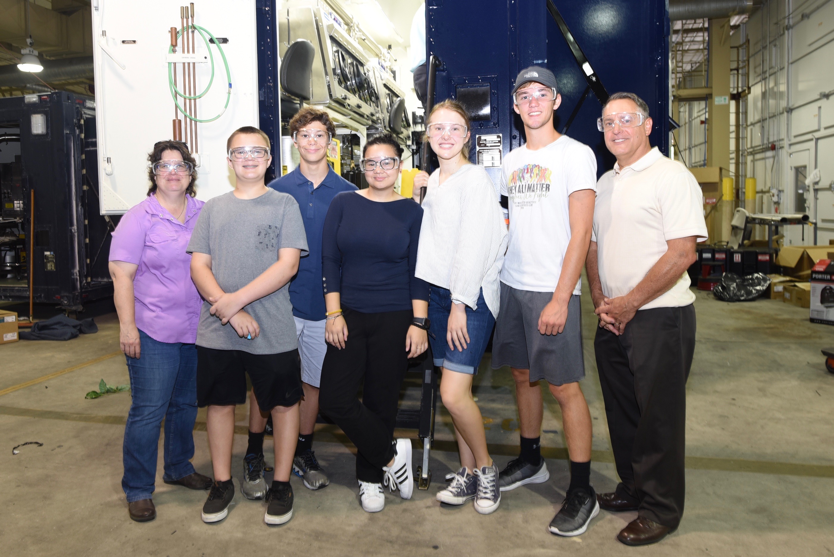 Rapid Prototyping & Military Packaging project team photo