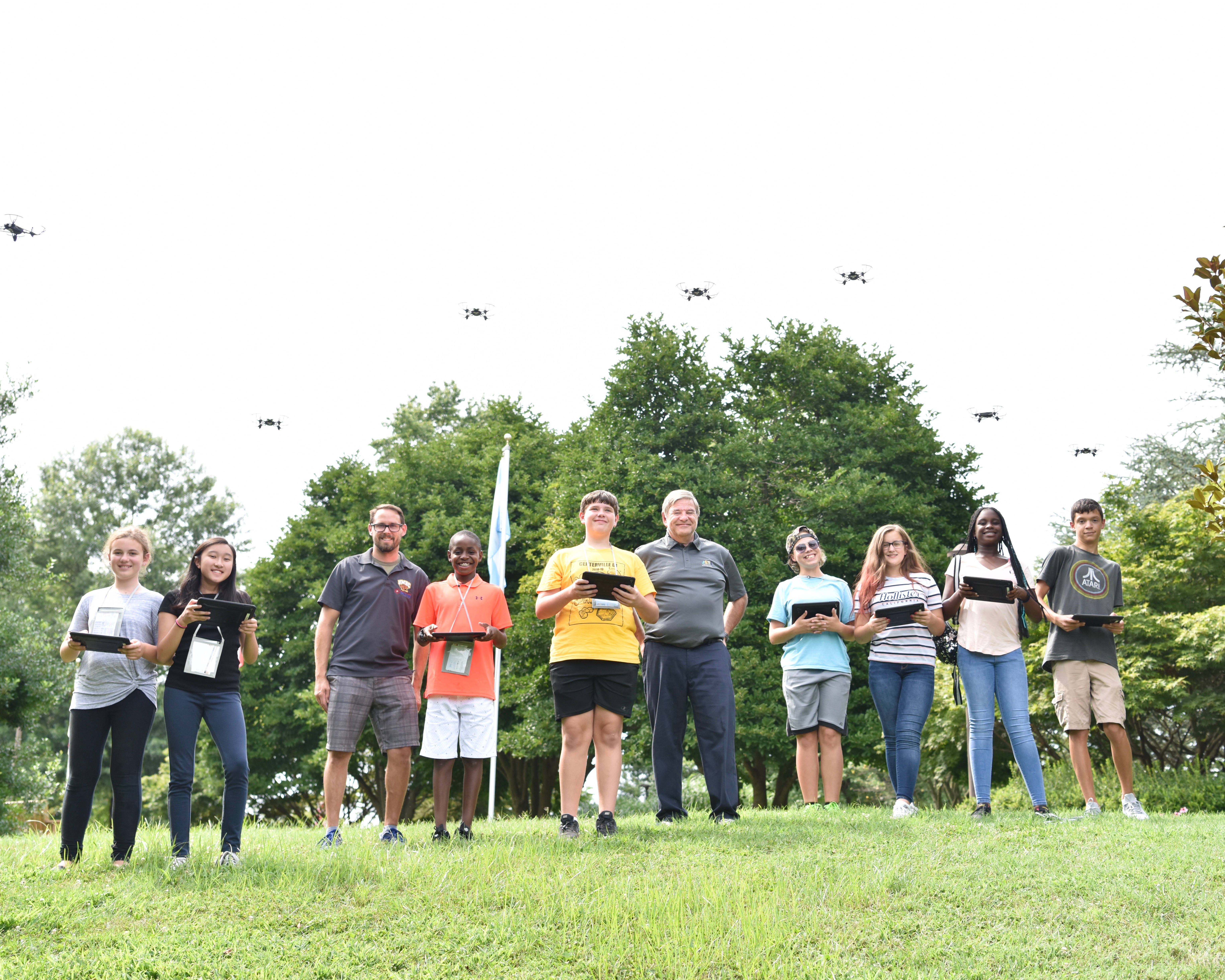 The Technology and Engineering of Drones project team photo