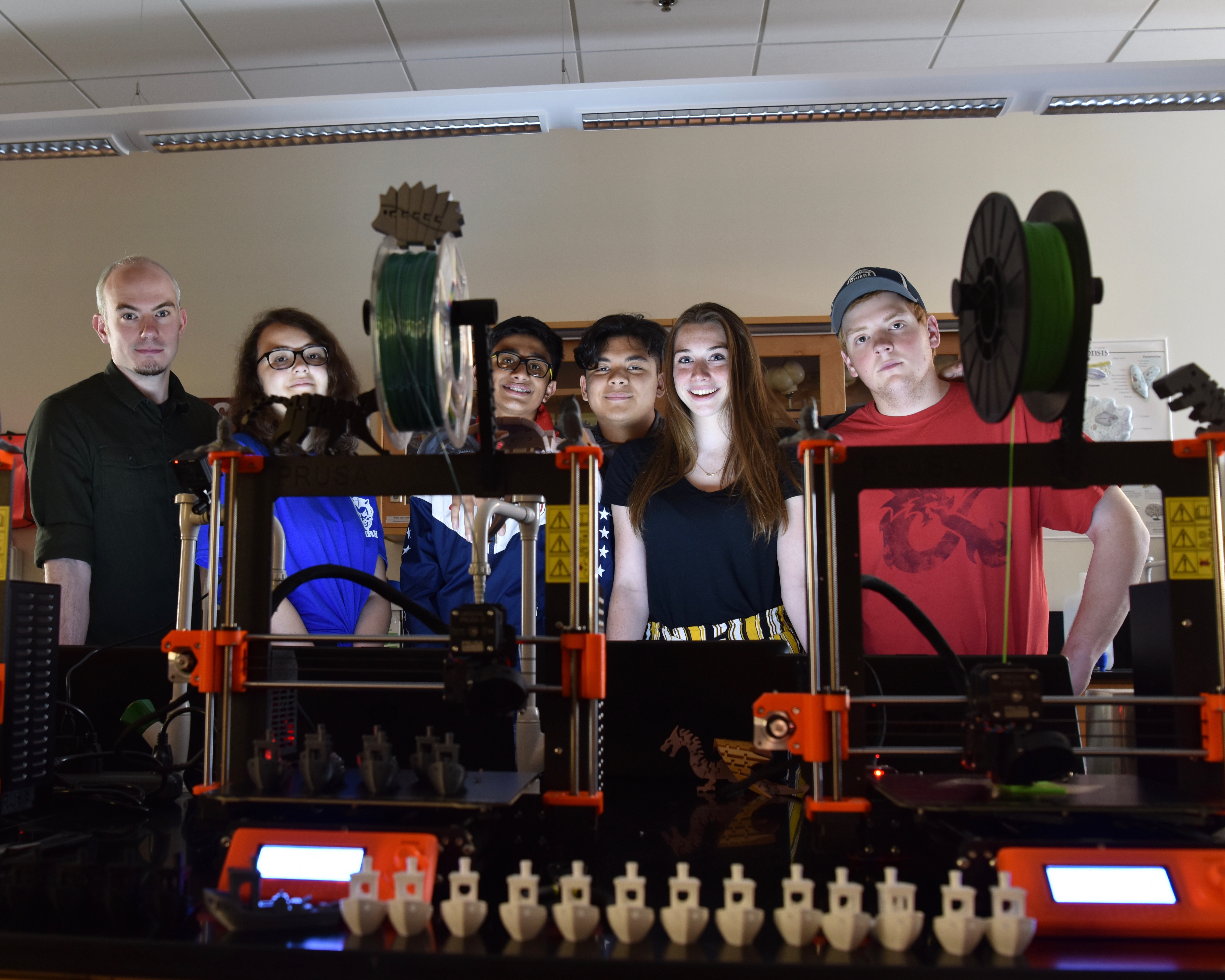Advanced Mechanical Prototyping project team photo