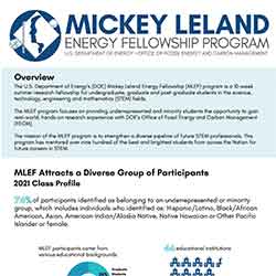 Mickey Leland Energy Fellowship (MLEF) Program