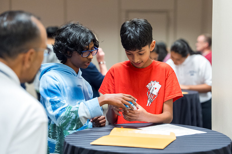 Students participate in AI Challenge finals activities