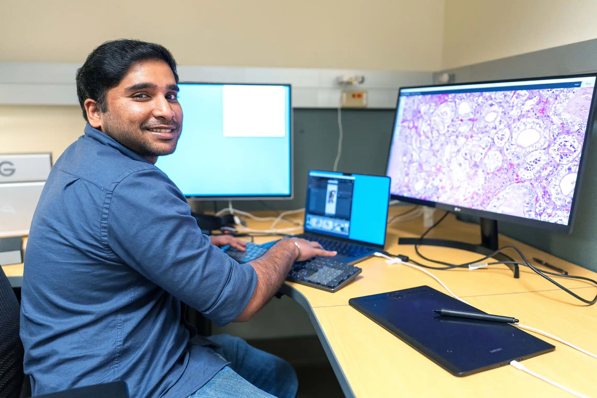 USDA fellow uses machine learning to help detect disease infection in nonhuman primates